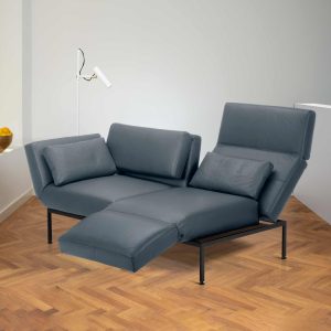 brühl roro spring - Sofa-2 mit Drehsitzen 73905