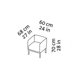 brühl randolph - Sessel 58401