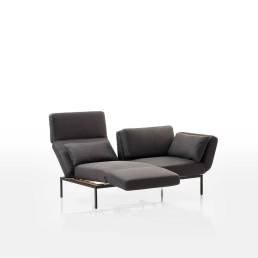 brühl roro soft - Sofa-2 mit Drehsitzen 74005
